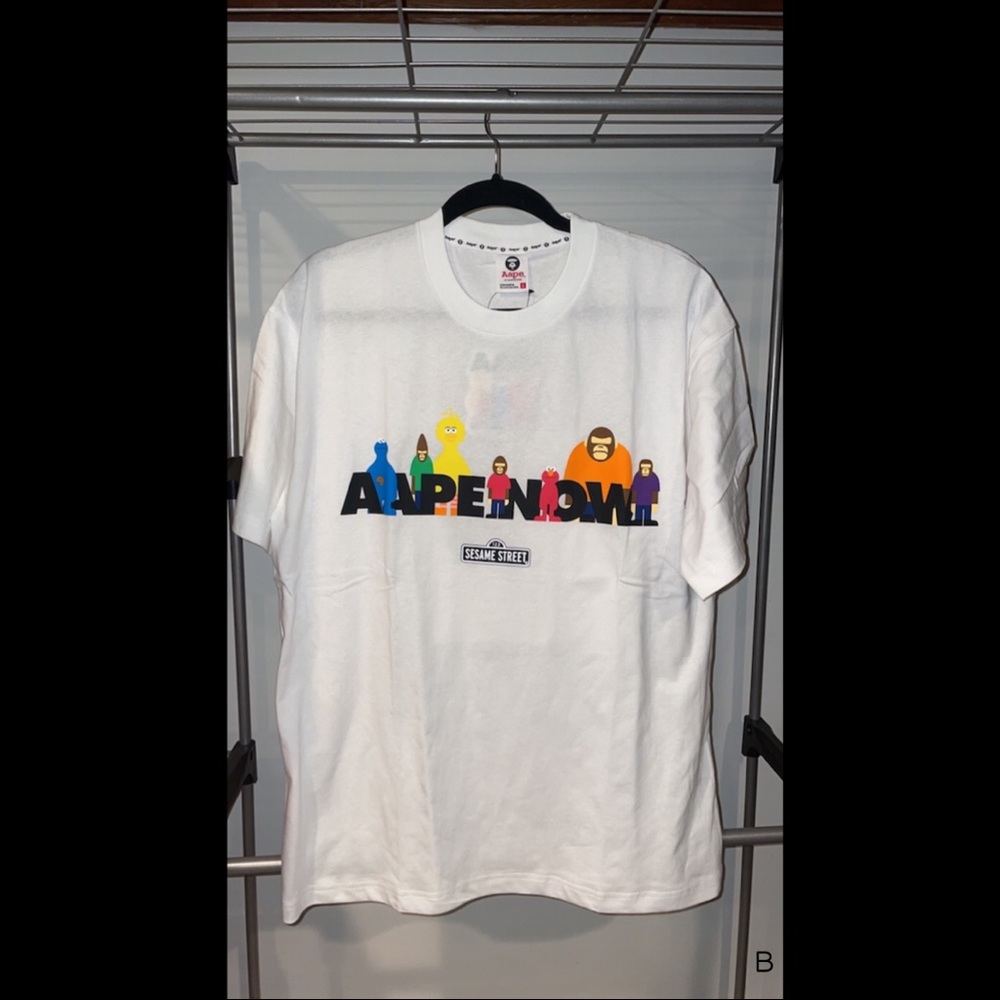 AAPE by A BATHING APE X SESAME “AAPE NOW” TEE